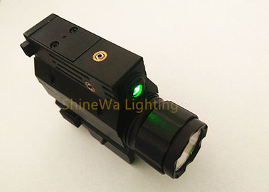 Linterna táctica de 500 lúmenes con la vista verde del laser para la prenda impermeable de las pistolas IP64