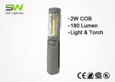 Mini PDA recargable de la luz del trabajo de la inspección de 180 lúmenes LED con la antorcha