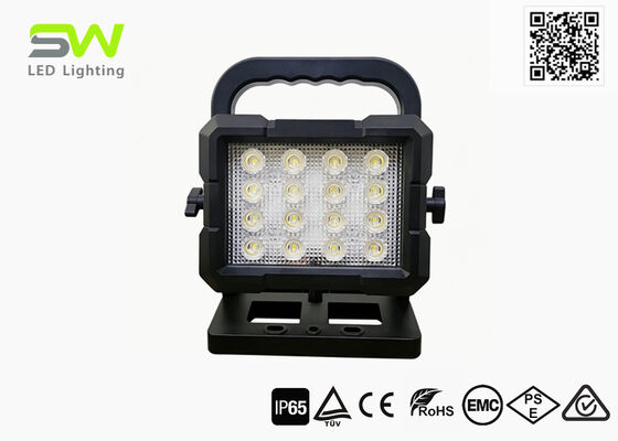 IP65 6500 Lumens Luz de trabajo de emergencia recargable en obra