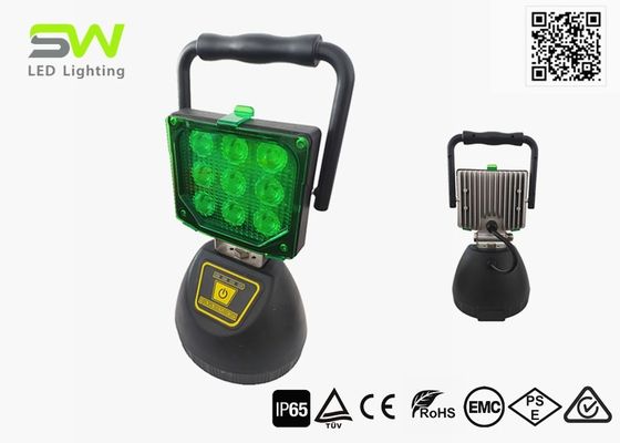 Con la luz recargable resistente 1800 del trabajo del Lm LED del filtro de la luz verde