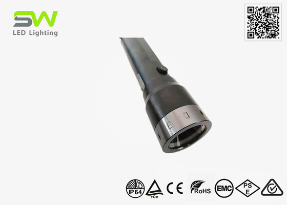 Tipo C Linterna de enfoque ajustable de 1000 lumen recargable con modo parpadeante