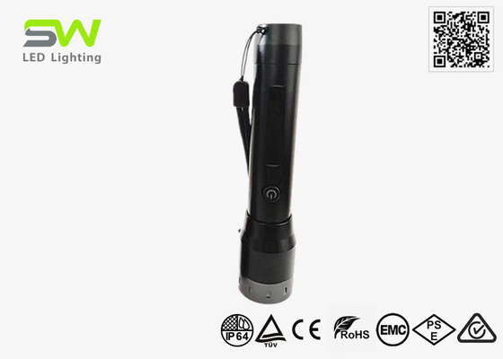 Tipo C Linterna de enfoque ajustable de 1000 lumen recargable con modo parpadeante