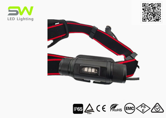Faros recargables de impacto con luz trasera de color rojo para inspección en el sitio