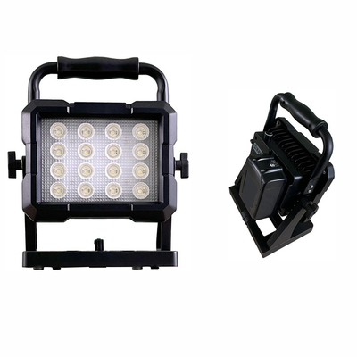Tripod montado 80W recargable de alta luminosidad LED luz de trabajo con batería de herramienta eléctrica de 18V
