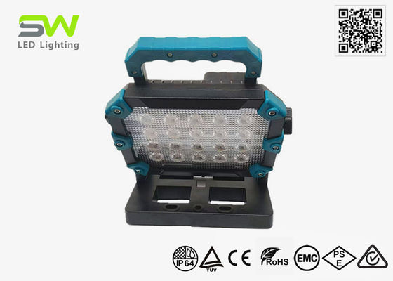 6500 lumens Recargable 18V 20V Luz de trabajo con batería de herramienta eléctrica reemplazable