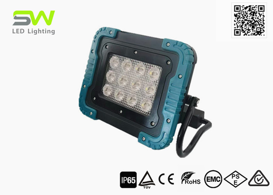 Luz de trabajo recargable de 3500 lumens de trabajo pesado 18V 21V Batería de herramienta eléctrica Alimentada