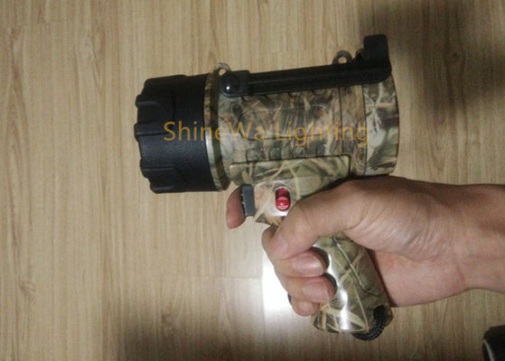 Faro de búsqueda de mano recargable que brilla en la oscuridad para extinción de incendios y rescate, resistente al agua IP66