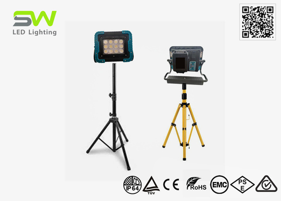 18V herramienta eléctrica batería alimentada portátil Led luces de trabajo magnético con mango