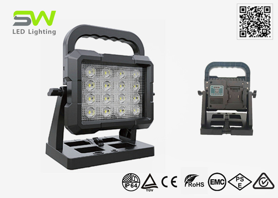 Portátil de 18 V Bosch Ryobi Dewalt Batería de trabajo operado luz de inundación 50W 5000 lumens