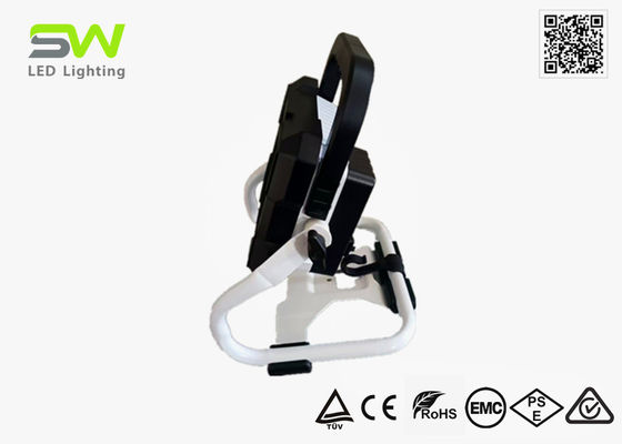 5000 lumens Recargable con batería de 18 V Luz de trabajo con soporte de metal