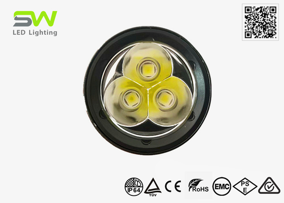 Compact Size 5500 Lumens High Power LED Torch Light USB C Rechargeable