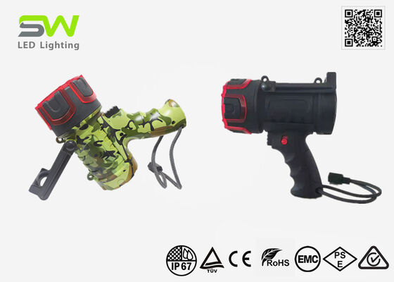 Compacto 1000 lumen reflejador flotante recargable con gancho colgante