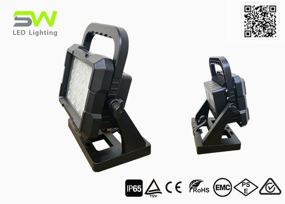 IP65 6500 Lumens Luz de trabajo de emergencia recargable en obra