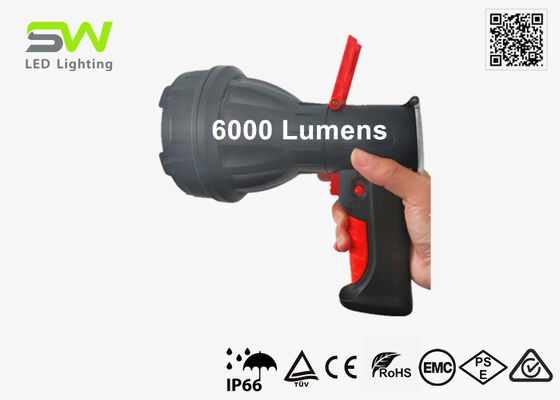 20W Compacto Pistola recargable agarre luz de búsqueda para la caza seguridad de cuevas