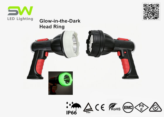 20W Compacto Pistola recargable agarre luz de búsqueda para la caza seguridad de cuevas