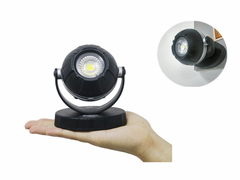 10W 1000 lumens Flexible giratorio recargable luz de trabajo soporte magnético