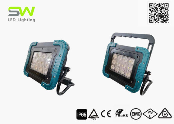 3500 Lumen 18V 20V 21V Batería de herramientas de trabajo luz rotable recargable