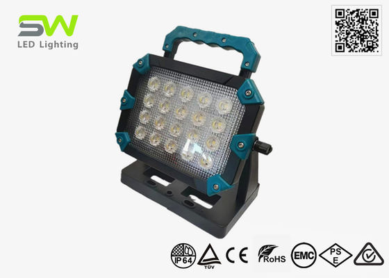6500 lumens Luz de inspección recargable con batería de herramientas Makita de 18V 20V