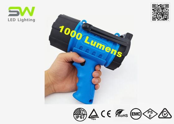Linterna de mano Mini Bright de 1000 lúmenes para patrullaje, caza, camping y uso marino